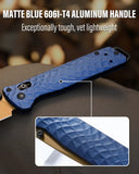 RBLACK 3.3" Tanto EDC Folding Knife with CPM S35VN Blade, Axis Lock G10 Handle