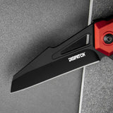 Light Weight Pocket Knife with Aluminium Ring Handle