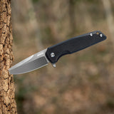 8Cr13MoV Stainless Steel Pocket Folding Knife With G10 Handle