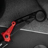 Light Weight Pocket Knife with Aluminium Ring Handle