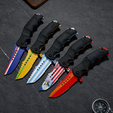 Fan Gear Edition Spring Assisted Folding Pocket EDC Knife