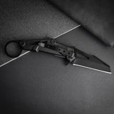 Light Weight Pocket Knife with Aluminium Ring Handle