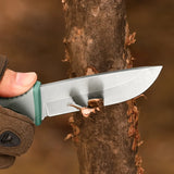 Single-Edge Tactical Knives with Non-slip Stylish Handle and Practical Sheath