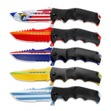 Fan Gear Edition Spring Assisted Folding Pocket EDC Knife