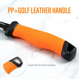 Fish Scale Pattern Fishing Knife with PP+Golf Leather
