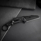 Light Weight Pocket Knife with Aluminium Ring Handle