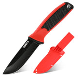 Single-Edge Tactical Knives with Non-slip Stylish Handle and Practical Sheath