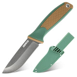 Single-Edge Tactical Knives with Non-slip Stylish Handle and Practical Sheath