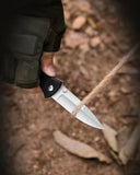 4 inch 8Cr13MoV Steel Drop Point Blade with G10 Handle