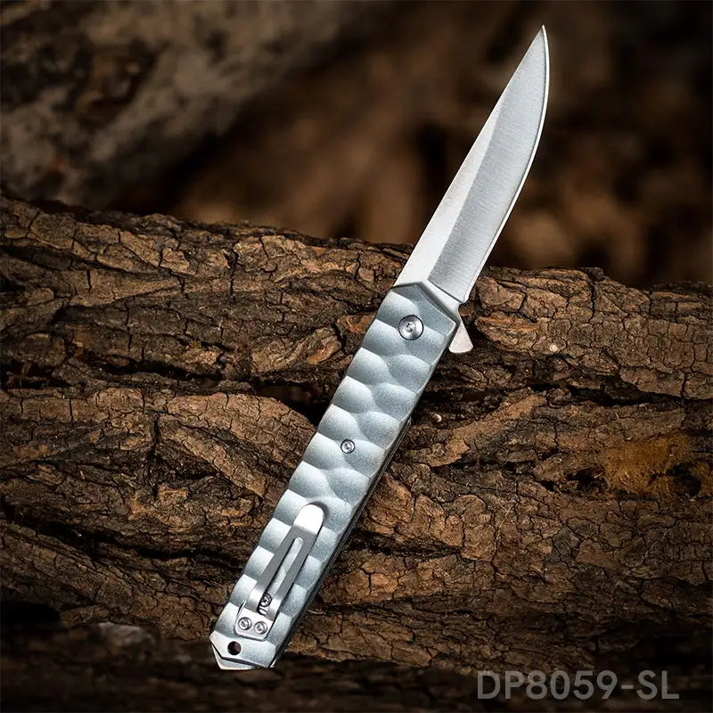 Cool Folding Pocket Knife Liner Lock with Pocket Clip and Glass Breaker