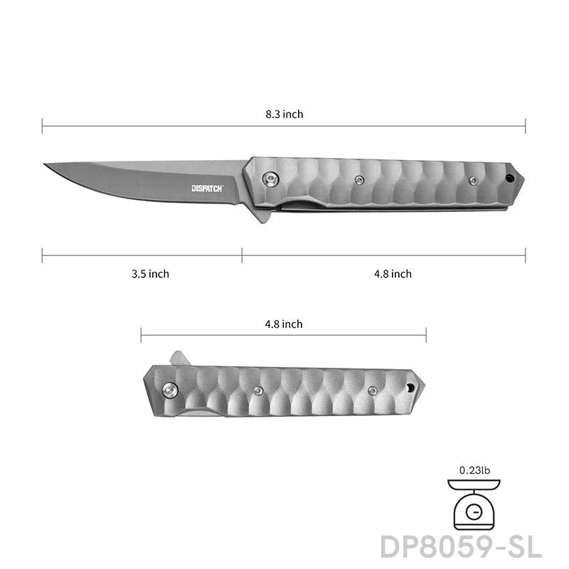 Cool Folding Pocket Knife Liner Lock with Pocket Clip and Glass Breaker