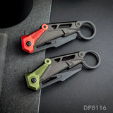 Light Weight Pocket Knife with Aluminium Ring Handle