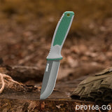Single-Edge Tactical Knives with Non-slip Stylish Handle and Practical Sheath