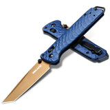 RBLACK 3.3" Tanto EDC Folding Knife with CPM S35VN Blade, Axis Lock