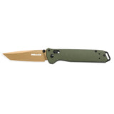 RBLACK 3.3" Tanto EDC Folding Knife with CPM S35VN Blade, Axis Lock