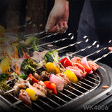 10PCS Skewer Grilling Accessories Set with Portable Bag for Outdoor Camping