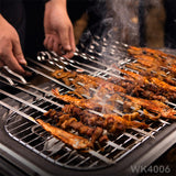 10PCS Skewer Grilling Accessories Set with Portable Bag for Outdoor Camping