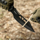 15" Clip Point Fixed Blade Survival Knife with Sheath