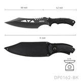 15" Clip Point Fixed Blade Survival Knife with Sheath