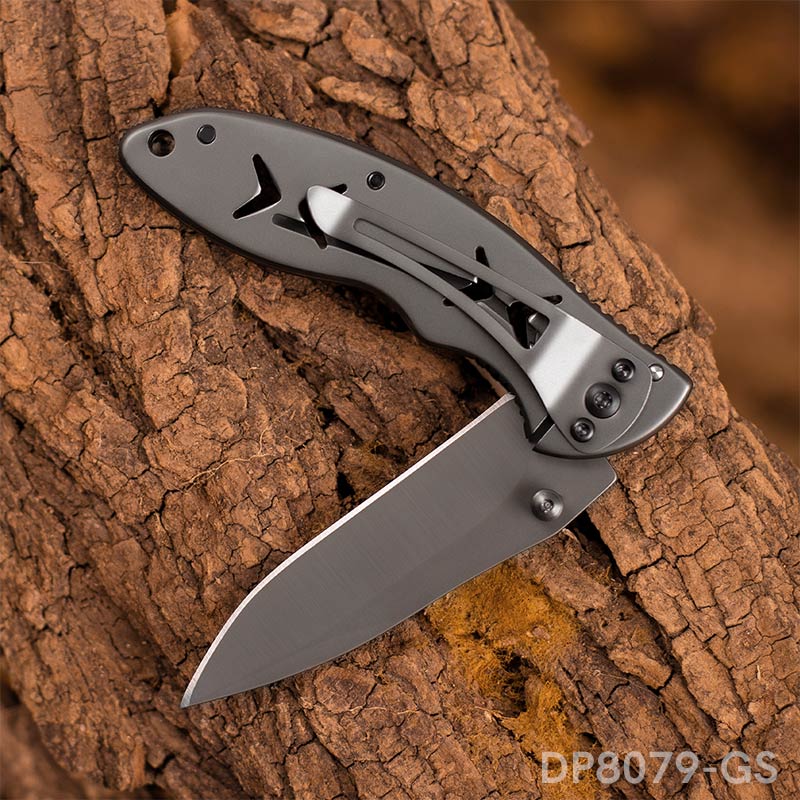 3.8" Closed EDC Pocket Knife Frame Lock for Outdoor Camping