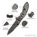 3.8" Closed EDC Pocket Knife Frame Lock for Outdoor Camping