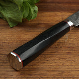 73 Layers Damascus Steel Kitchen Chef Knife 8'' Chef Knife Spiral Shaped Black G10 Handle Kitchen Knives for Meat