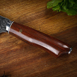 Meat Cleaver 67 Layers  Damascus Buncher Kitchen Knife Pakka Wood Handle Vegetable Meat Fish Knife