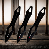 3pcs Perfect Throwing Knife Set RK01001-BK