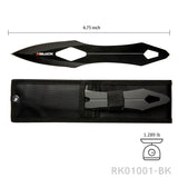 3pcs Perfect Throwing Knife Set RK01001-BK