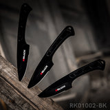 3pcs Tip Point Ninja Training Knife Combat Set with Sheath