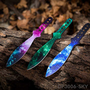 3-Piece Throwing Knife /Kunai Knife with Nylon Sheath