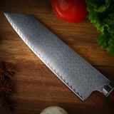 Professional 67 Layers Damascus Steel Japanese Kiritsuke Chef Knife