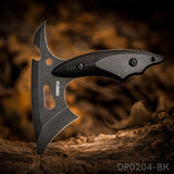 5.3"Mini Lightweight Pocket Hunting Axe Stainless Steel Plastic Handle