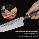 Sandvik Steel Kitchen Kinfe Luxury Specular Light Resin Handle Cutting Knives Slicing Meat Vegetable Tools