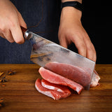 Meat Cleaver 67 Layers  Damascus Buncher Kitchen Knife Pakka Wood Handle Vegetable Meat Fish Knife