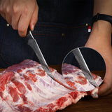 6'' Kitchen Boning Knife 67 Layers Damascus Steel Kitchen Knives Plum Rivets Pakka Wood Handle