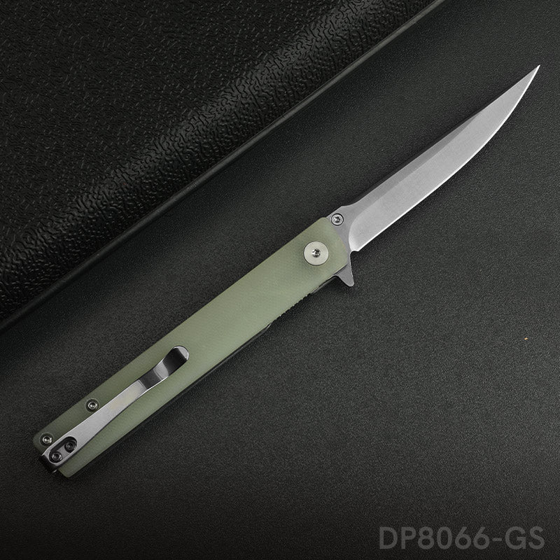 8Cr Blade Ball Bearing EDC Flipper Knives with G10 Handle