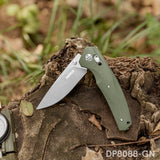 Axis Lock Folding Pocket Knife with G10 handle and 8Cr Blade