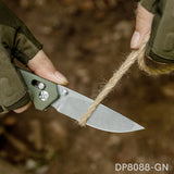 Axis Lock Folding Pocket Knife with G10 handle and 8Cr Blade