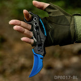 Curved Blade Folding Knife For Outdoor Camping and EDC