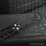 Butterfly Knife Style Multitool for Bottle Opener and Beer Opener Bartender Supplies
