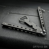 Butterfly Knife Style Multitool for Bottle Opener and Beer Opener Bartender Supplies