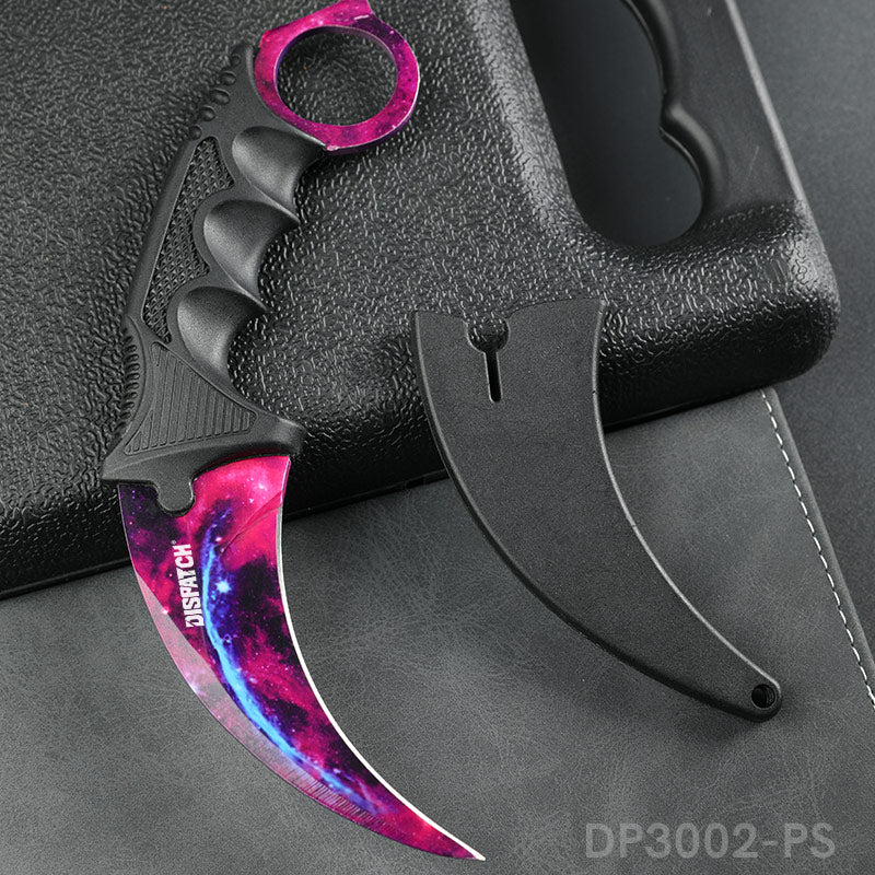 Affordable Cool Claw Blade Neck Knife CSGO with Sheath and Cord