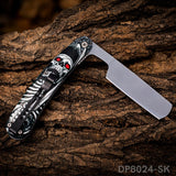 4.89" Pocket knivies Folding Knife Circular Point Flag Tools For Camping EDC