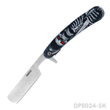4.89" Pocket knivies Folding Knife Circular Point Flag Tools For Camping EDC