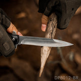 American Flag Stiletto EDC Folding Knife Cold Steel Blade, Spring Assisted - Dispatch Outdoor Life