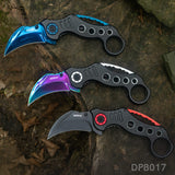 Curved Blade Folding Knife For Outdoor Camping and EDC