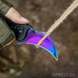 Curved Blade Folding Knife For Outdoor Camping and EDC