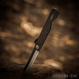 EDC Folding Pocket Knife with 7Cr Stainless Steel Blade and Ergonomic Handle