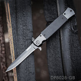 Bead Blasting Blade Folding Pocket Knife With Safety Liner Lock and G10 Handle